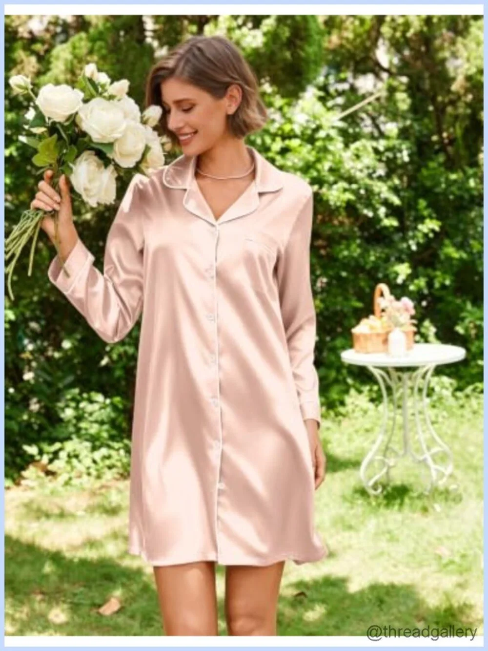 N/A silky satin